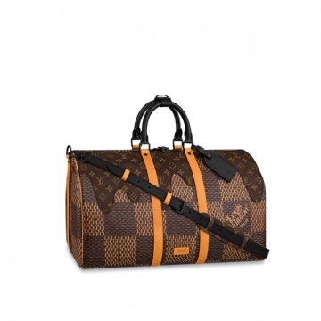 LV X Nigo N40360 KEEPALL BANDOULIÈRE 50 旅行袋