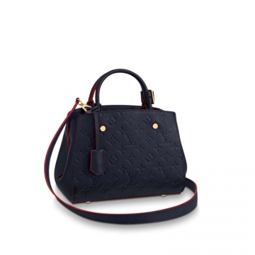 M42747 Louis Vuitton 2019 Montaigne BB-Marine rouge