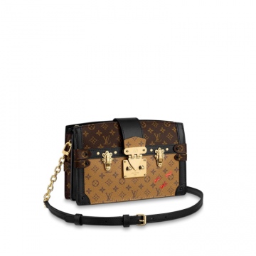 LV M43596 老花 TRUNK CLUTCH 手袋