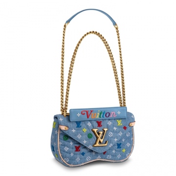 LV M53692 牛仔布色 NEW WAVE 中号手袋