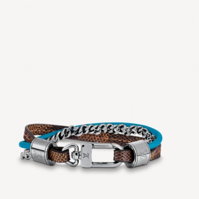 Shop Louis Vuitton Lv Treble Bracelet (MP191E, MP190E) by Blau.HM