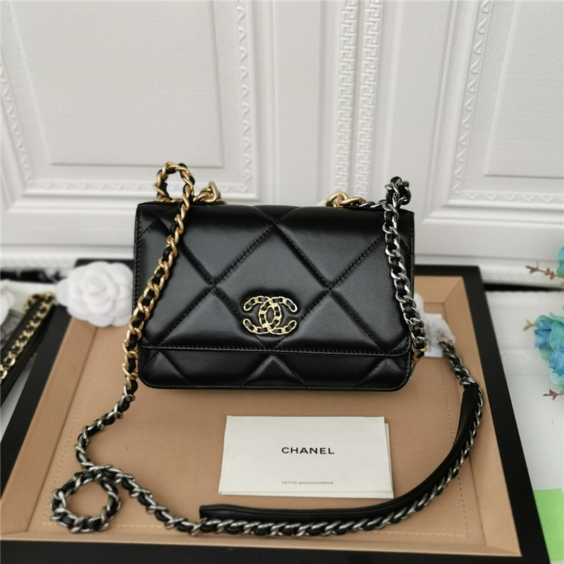 Chanel AP0957 B01564 94305 CHANEL 19 woc链子皮夹- 顶奢网