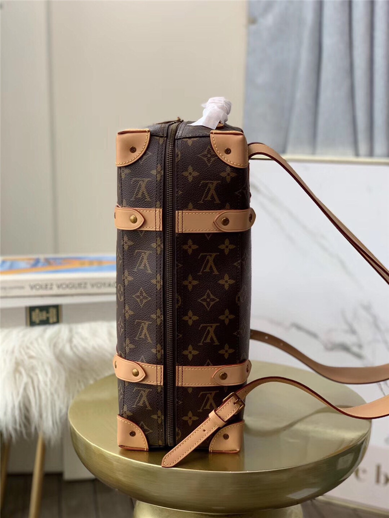 Replica Louis Vuitton Soft Trunk Backpack PM In Monogram Canvas M44752