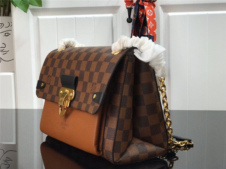 Vavin PM Damier Ebene in Brown - Handbags N40312