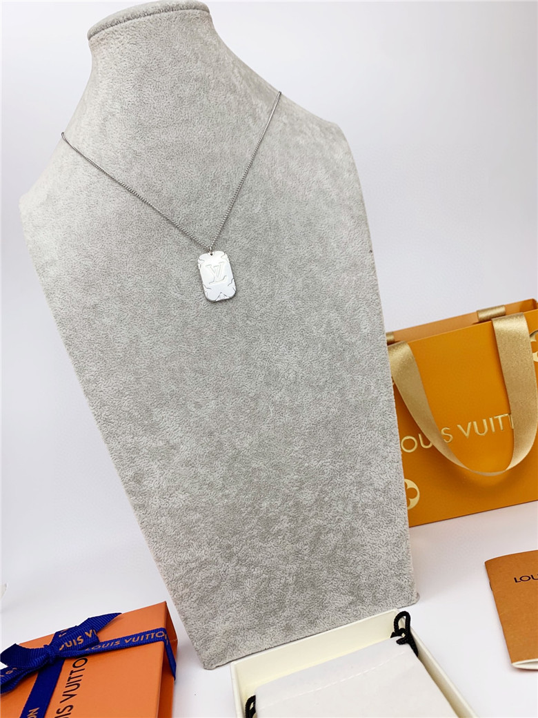 Shop Louis Vuitton MONOGRAM Monogram locket necklace (M62484) by inthewall